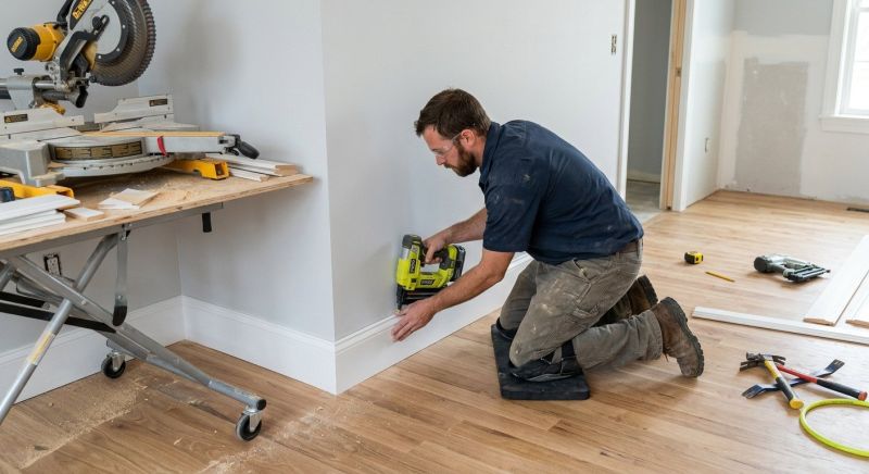Chair Rail Installation in Kansas City, KS