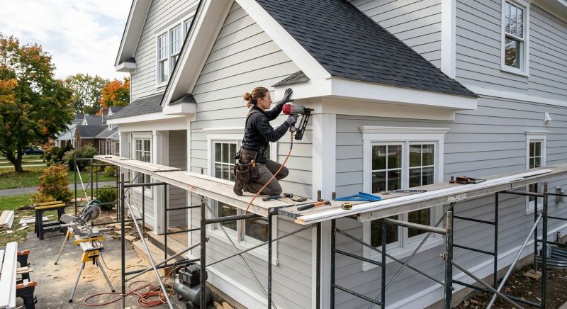 Exterior Trim Carpentry in Overland Park, KS