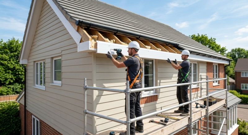 Garage Fascia Replacement in Overland Park, KS