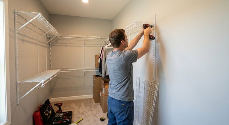 Overhead Shelving Installation in Charlotte, NC